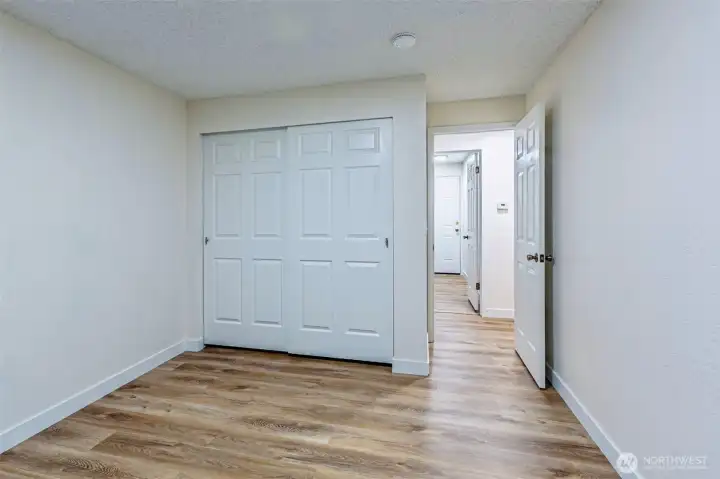 Ample closet space in each bedroom!