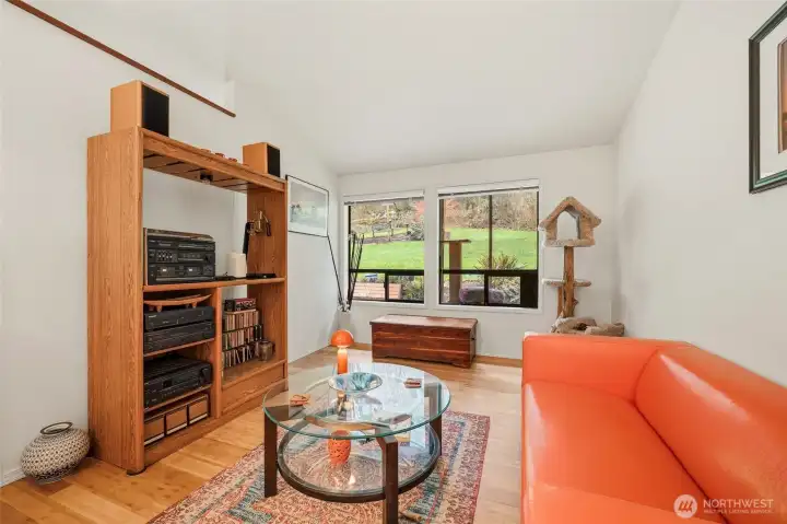 Dedicated cat patio, providing a safe and enclosed outdoor space for pets.