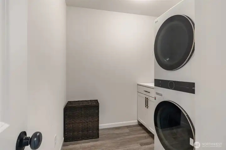 Laundry room has been updated since photo.