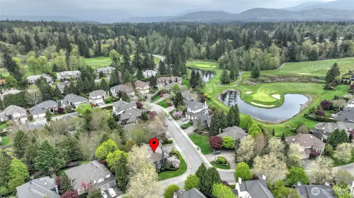 Near The Plateau Club, a private golf course, and Soaring Eagle Park is just down street sporting 600 acres of single track and walking trails.