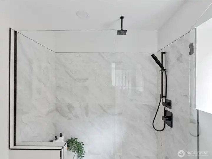 Another view of lower master bath