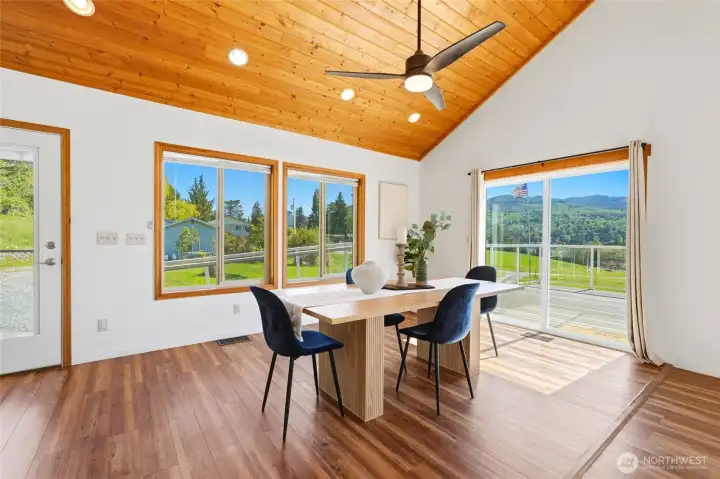 Perfect space for hosting without ever feeling crowded.