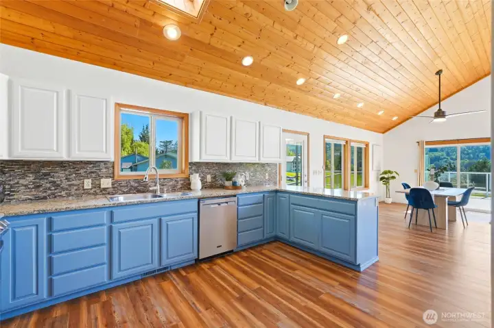 Open concept design keeps everyone connected effortlessly.