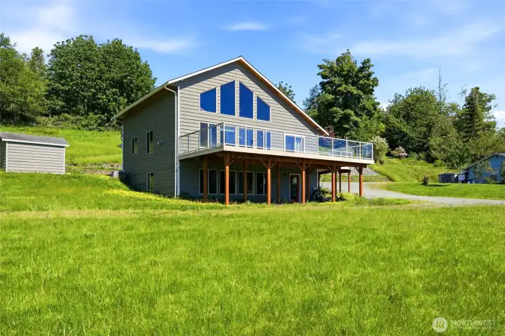 Private, peaceful space surrounded by nature and quiet.