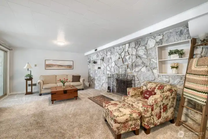 Family room lower level