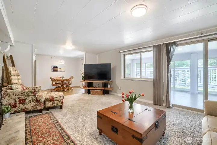 Family room lower level
