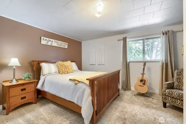 Large bedroom lower level