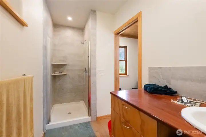 The bathroom in the cabin The bathroom in the cabin