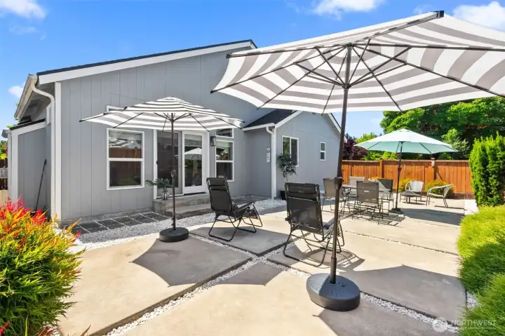 Low maintenance backyard Low maintenance backyard
