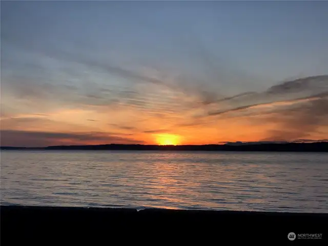 Redondo Beach at Sunset