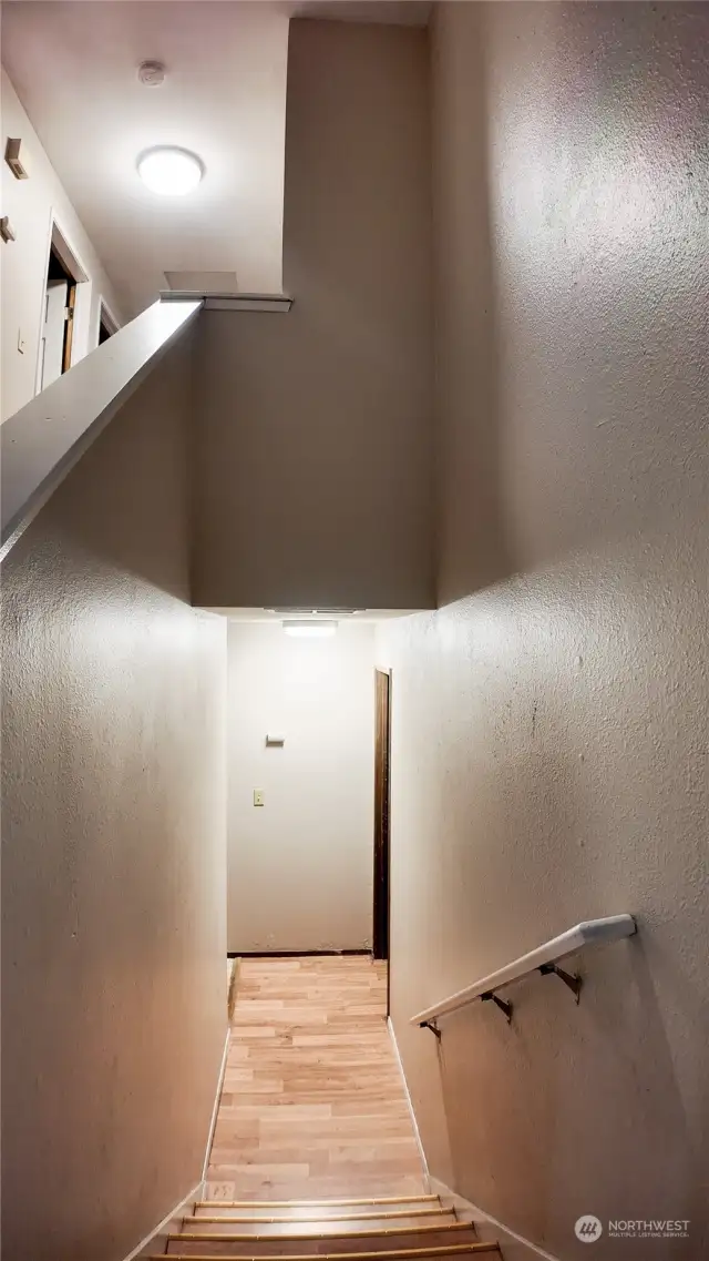 stairs to daylight basement