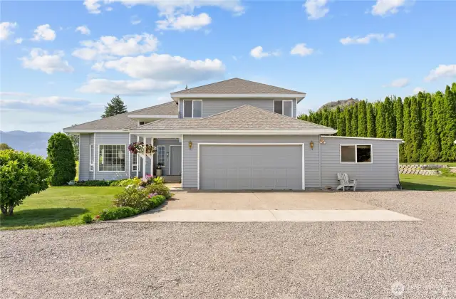 Attached garage