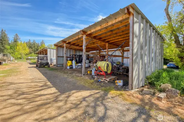 Great sheds for farm equipment and/or recreational toys