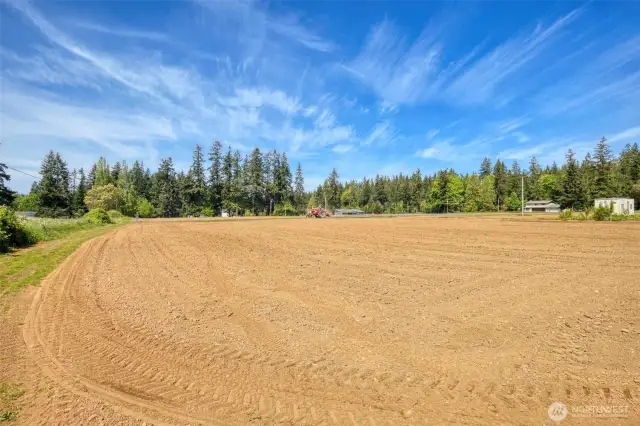 Freshly plowed for the growing season