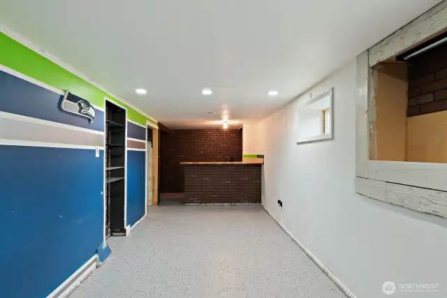 Basement Game Room