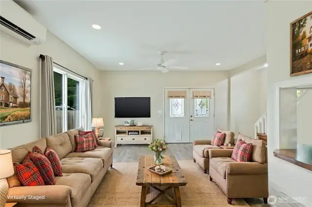 Living Room-Photo is Virtually Staged