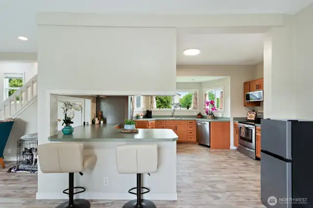 Living Room to Kitchen