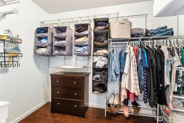 Large primary closet
