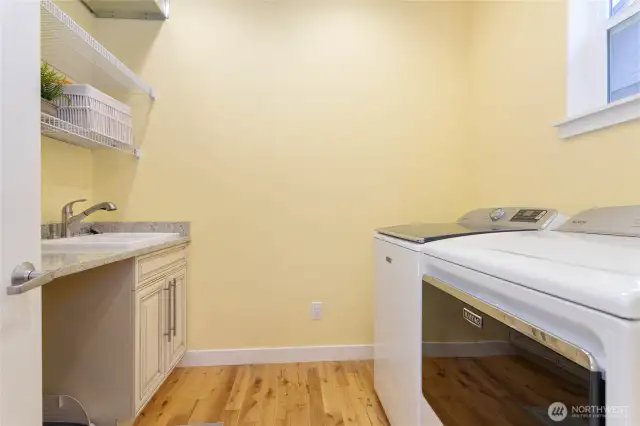 lower level laundry