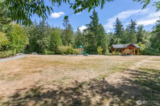 field for pets, kids, relaxing, playing ball whatever your day calls for.