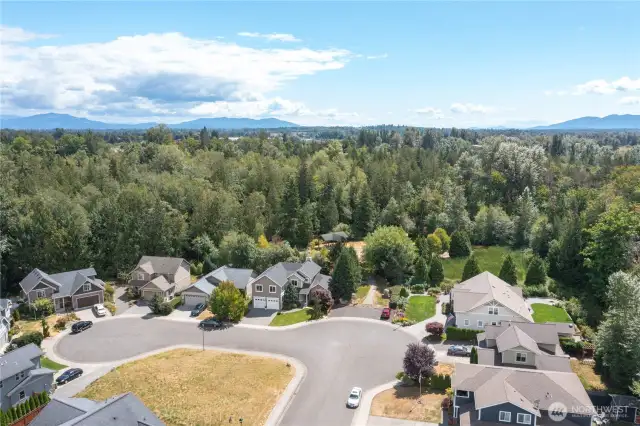 Beautifully maintained neighborhood east side of Ferndale, easy access to freeways and shopping.