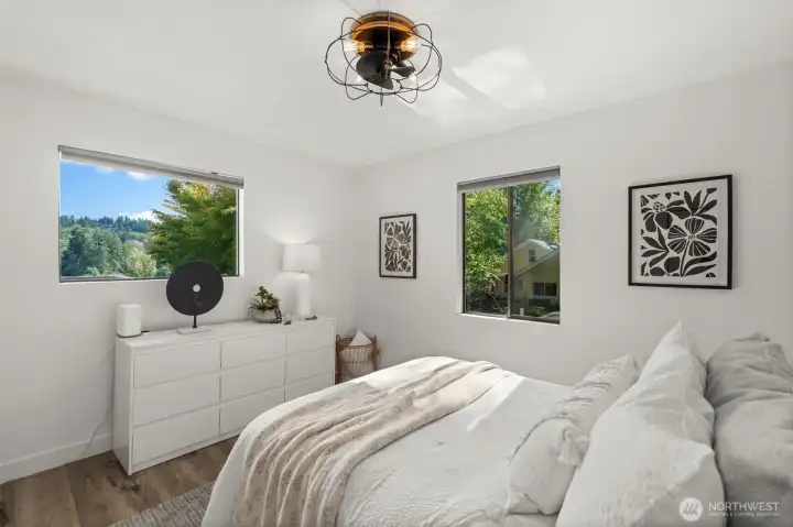 2nd bedroom with views