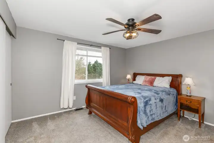 Primary bedroom on the main floor