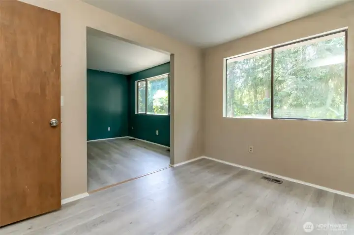Bedroom off of primary. Could be used for extra storage space. Bedroom off of primary. Could be used for extra storage space.