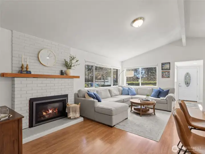 Open living space for everyday living and entertaining.