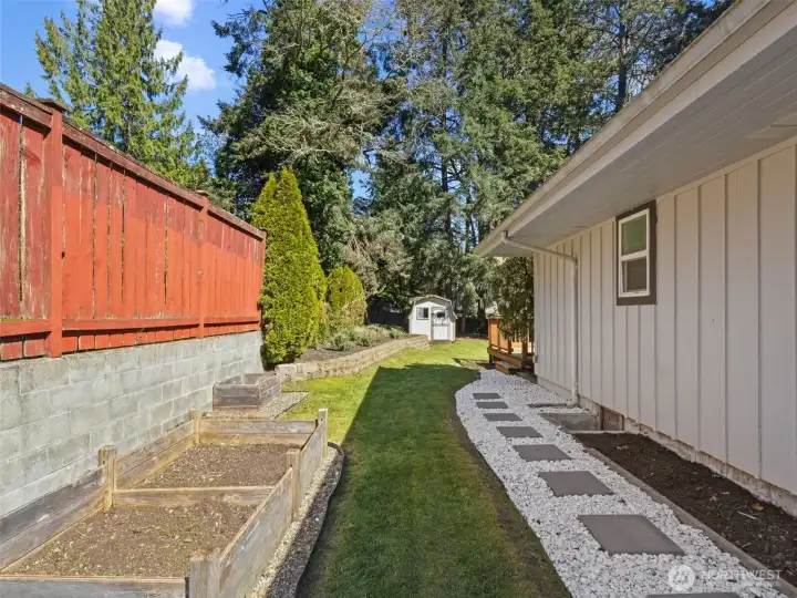 Garden beds for those who like to garden.