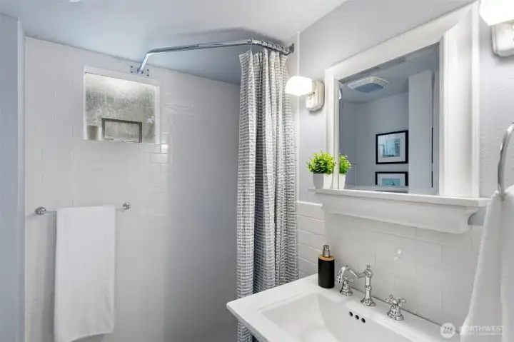 3/4 bathroom, lower level