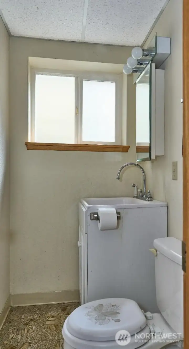 Half Bathroom Downstairs.