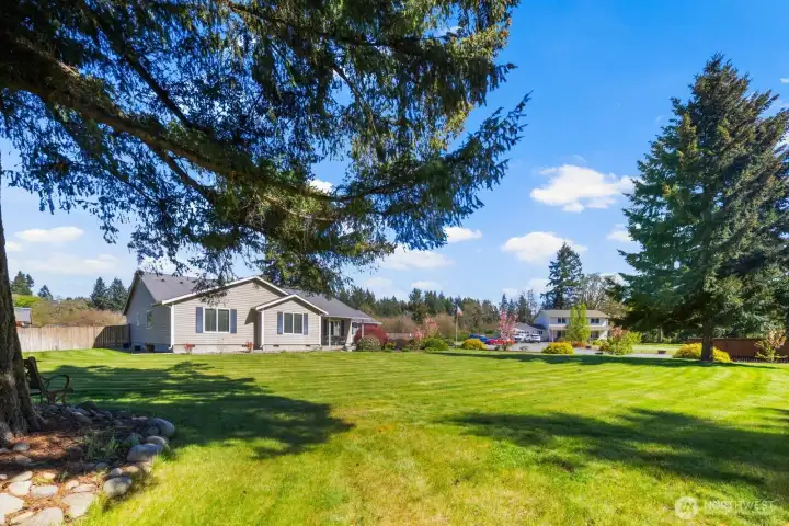 Your surrounded by lusgh folliage and custom landcaping so meticulously maintained, your neighbors will surely notice~