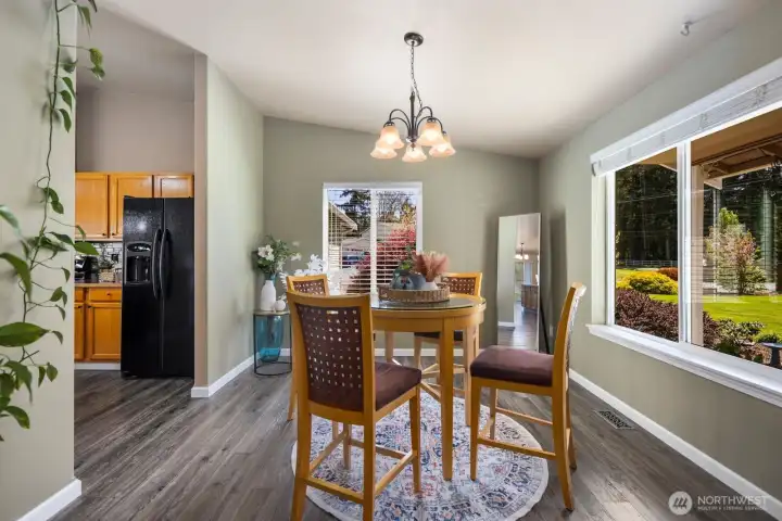 Private Formal Dining Space perfect for intimate dining!