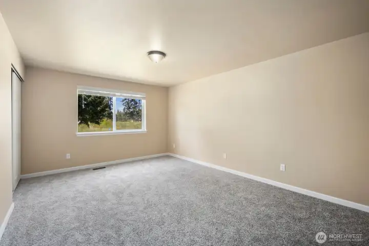 Spacious Rooms with brand new carpet!