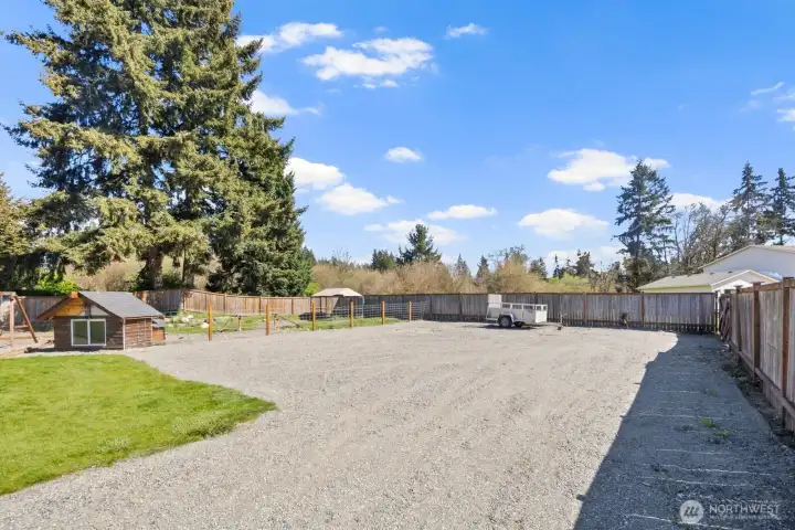 Look at all that space for an RV/Boat/ or a place for an additional shop! All the toys you could dream of  are welcome here, with NO ADDITIONAL HOA FEES to think about!  Rural living at its finest!