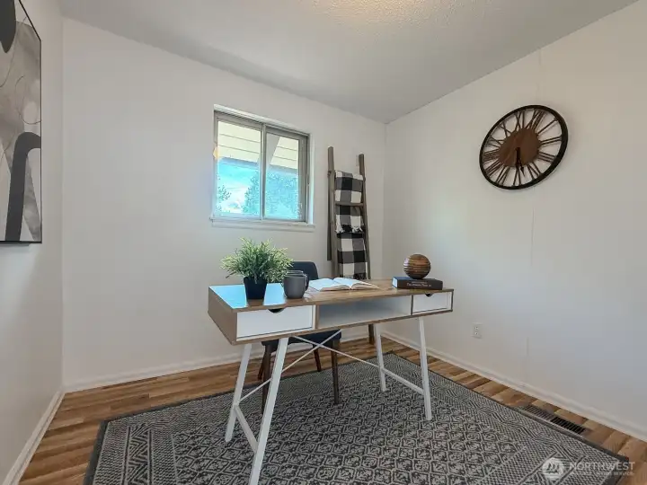 Main floor office or guest room