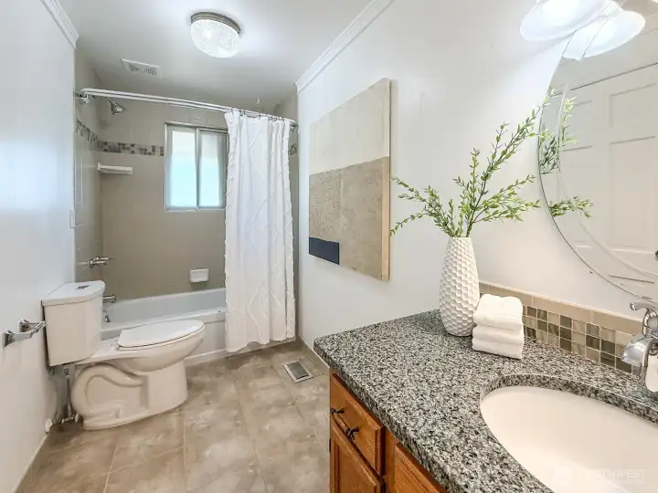 Main level bathroom