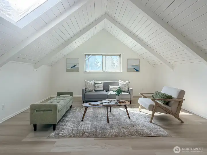 Loft area extra living space