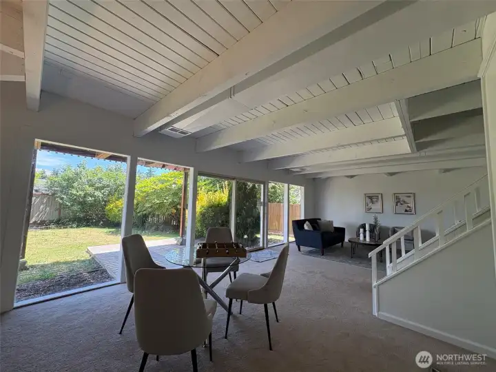Full lower level extra living, game space or another spot to get away