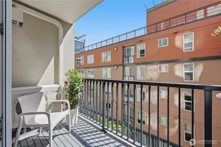 Private south facing deck to soak up the sun! Private south facing deck to soak up the sun!