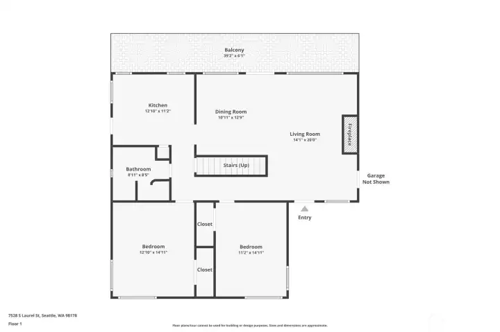 Main Level Floor Plan