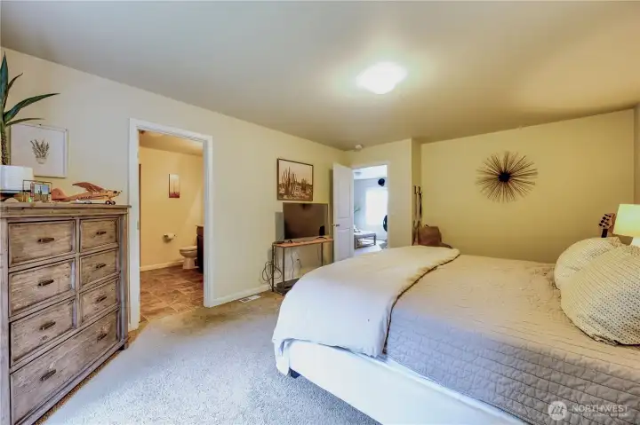 Primary Bedroom with walk-in-closet Primary Bedroom with walk-in-closet