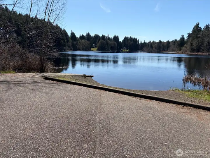 Munn Lake public boat launch Munn Lake public boat launch