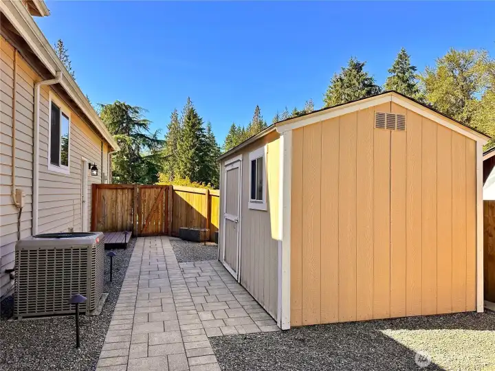 8x10 storage shed.