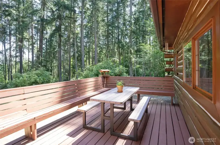 From deck