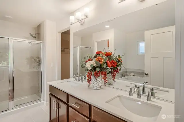 Photos are from the Garrett model home on Lot 83. Finishes, upgrades, and features will vary