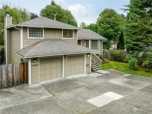 Another view of the front of the home.