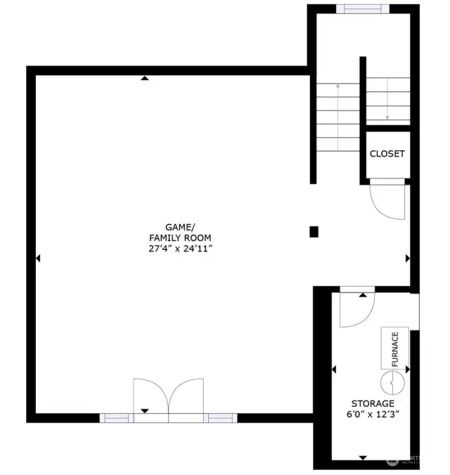 Lower Level-Bonus Room/Storage