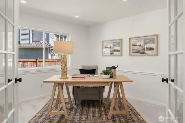 Office on Main, could function as guest bed